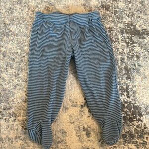 Carter's Blue Baby Sweatpants with Feet size 6M